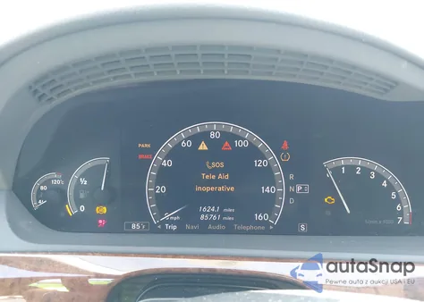 2007 Mercedes-Benz S 550 4Matic from USA, damaged, VIN WDDNG86X17A110120